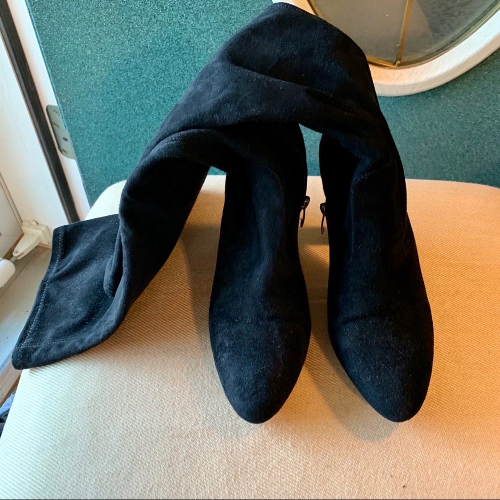 Ivanka Trump Black Heeled Boots